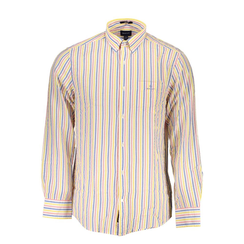 Gant white cotton shirt for men